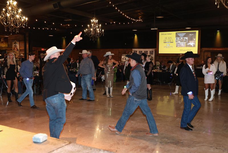 Live auction at Boots &amp; Bling 2025